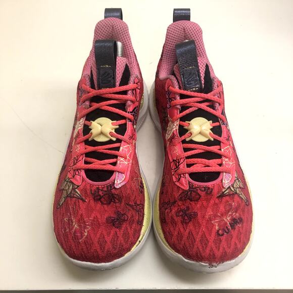 Under Armour Curry Flow 10 Pink Unicorn & Butterfly Girl Dad Shoes M 9 / W 10.5 main image 11